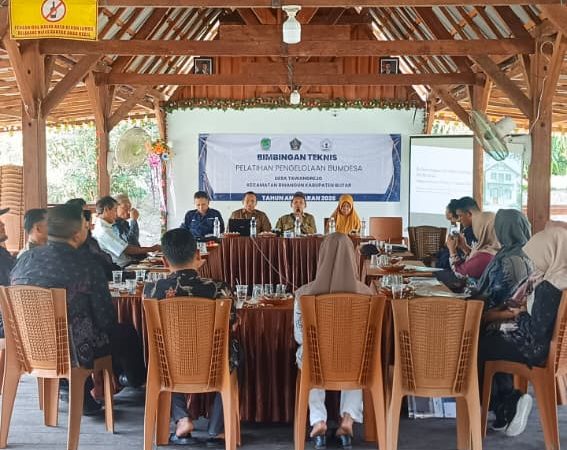 BIMBINGAN TEKNIS BUMDES MITRA USAHA TAWANGREJO TAHUN 2026 OLEH PEMERINTAH DESA TAWANGREJO KEC. BINANGUN