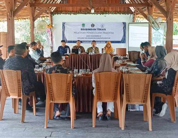 BIMBINGAN TEKNIS BUMDES MITRA USAHA TAWANGREJO TAHUN 2026 OLEH PEMERINTAH DESA TAWANGREJO KEC. BINANGUN
